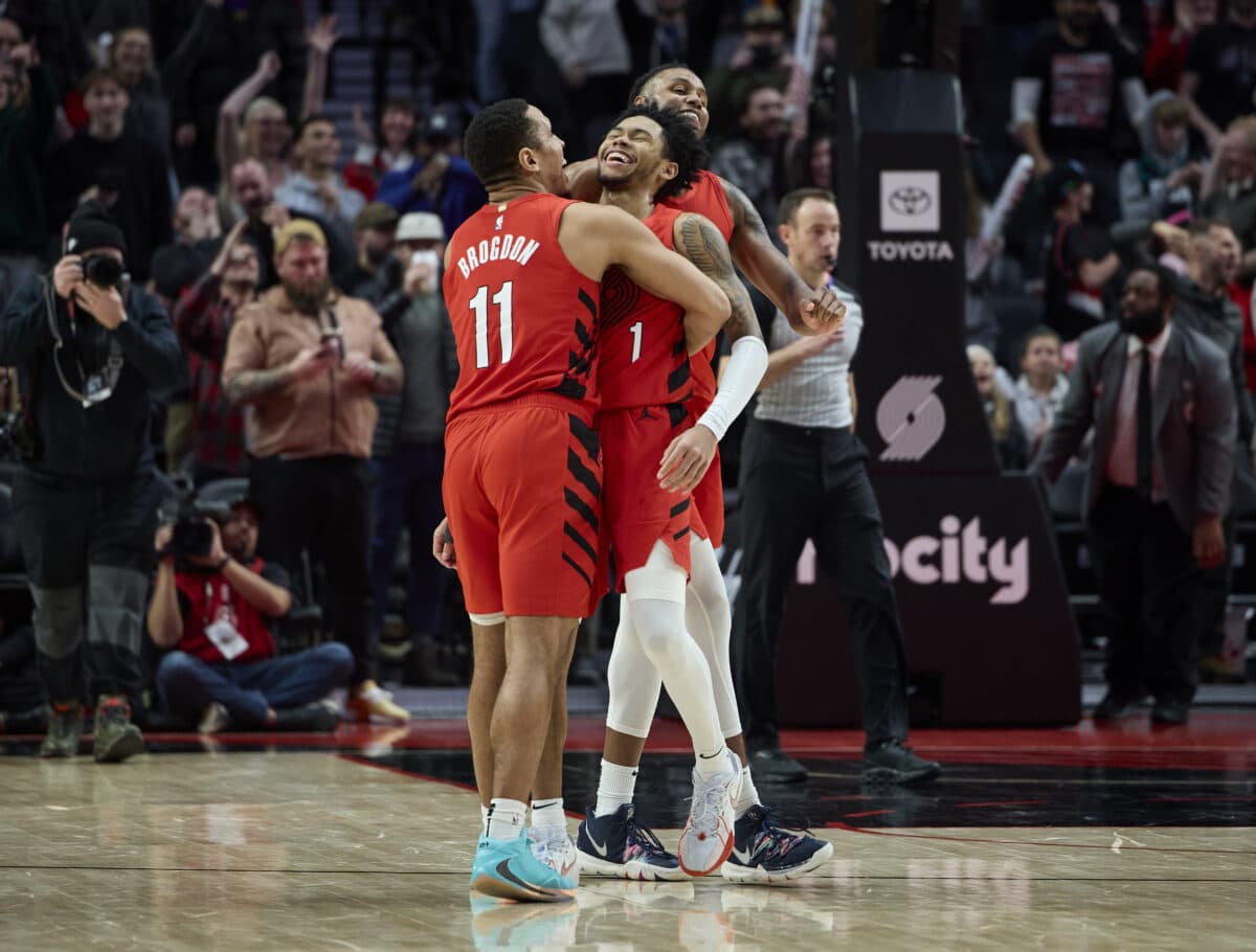 Anfernee Simons Nets Blazers