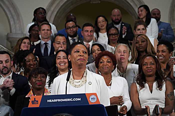 City Council Speaker Adrienne Adams and the legislature