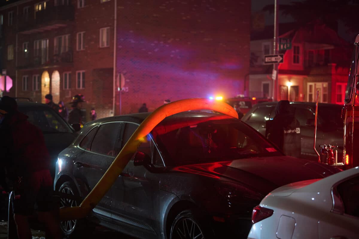 Firefighters rescue man from apparent suicide attempt in Brooklyn fire 9