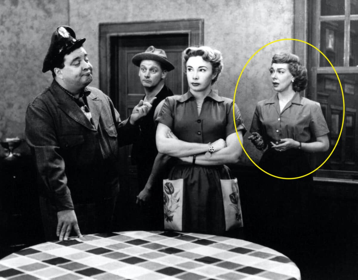 Joyce Randolph and The Honeymooners cast