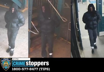 Police say they are still searching for a gunman who shot and killed a Brooklyn straphanger trying to break up a fight on a train last week.