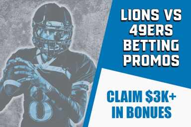Lions-49ers betting promos