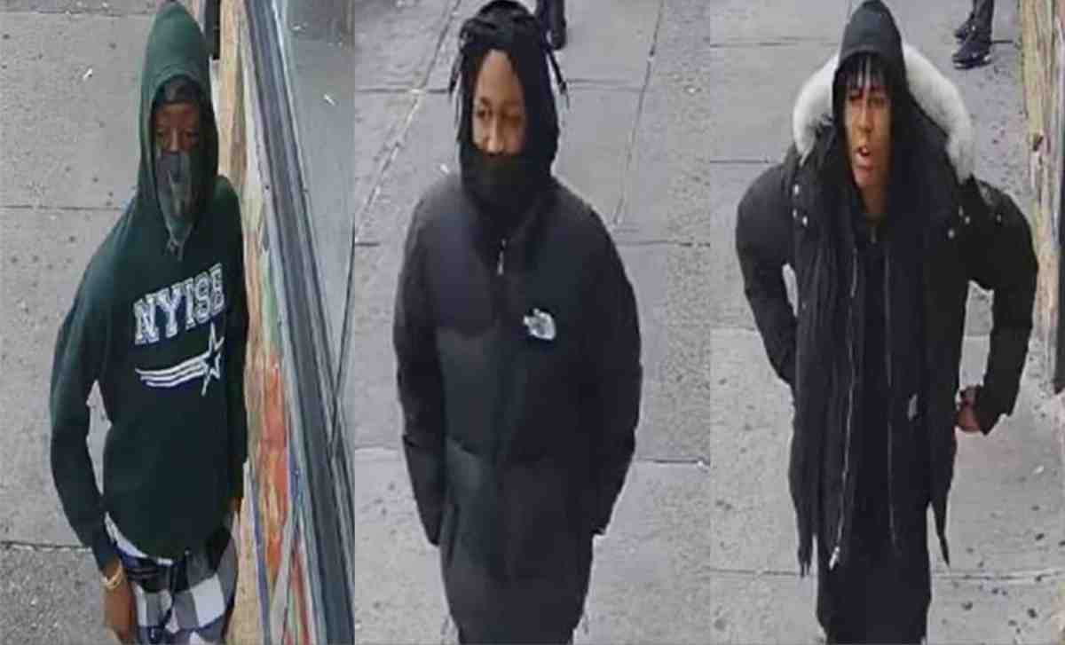 The of the suspects in the pair of robberies on Dec. 23 and Dec. 26 in the Bronx.