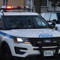 Police vehicle in Queens