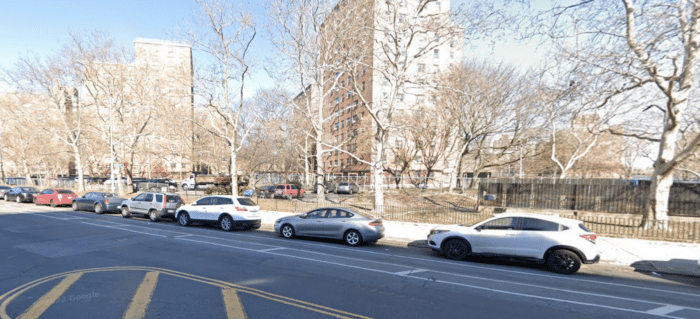 The intersection of Lafayette Avenue and Beach Avenue, where the group robbed a 14-year-old victim on Dec. 23