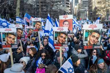 Rally to free the Israeli hostages