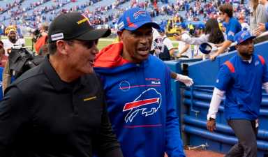 Leslie Frazier Giants defensive coordinator