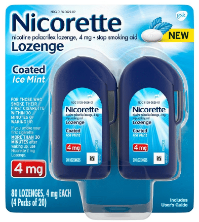 Nicorette Lozenges Stop Smoking Aid | New Year, New You