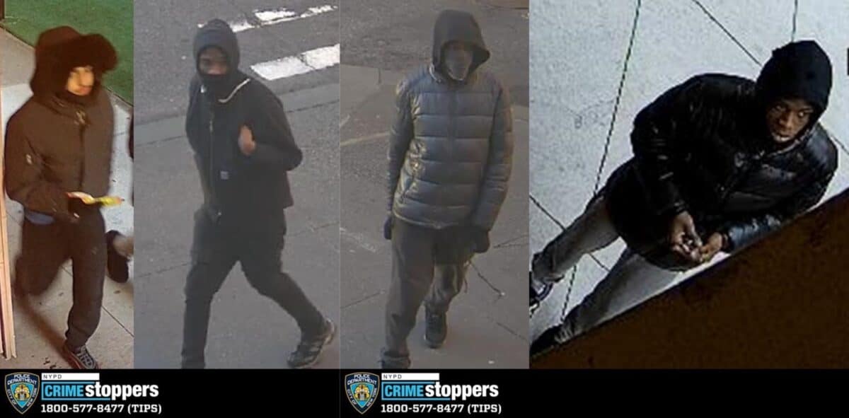 Manhattan robbery suspects images