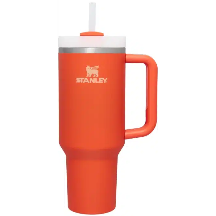 Stanley The Quencher H2.0 FlowState Tumbler 40 oz. in Tigerlily | amNY