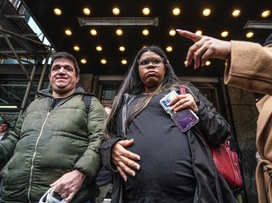 Migrants in New York