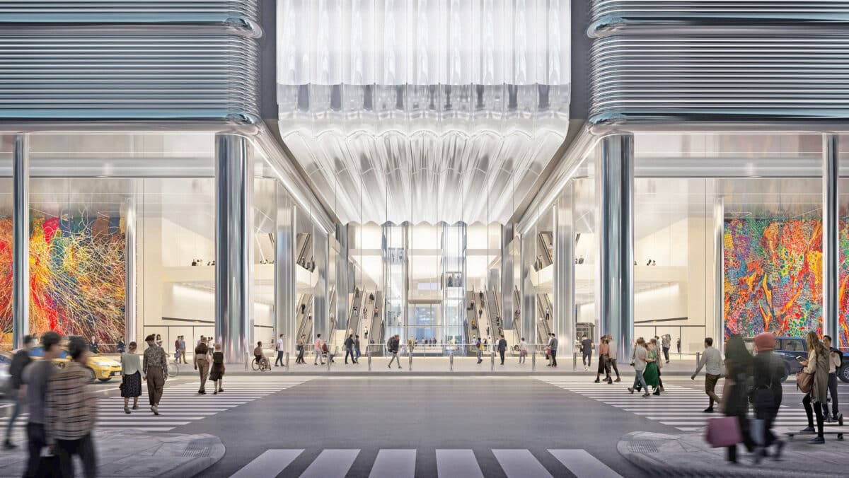Rendering of new Port Authority Bus Terminal