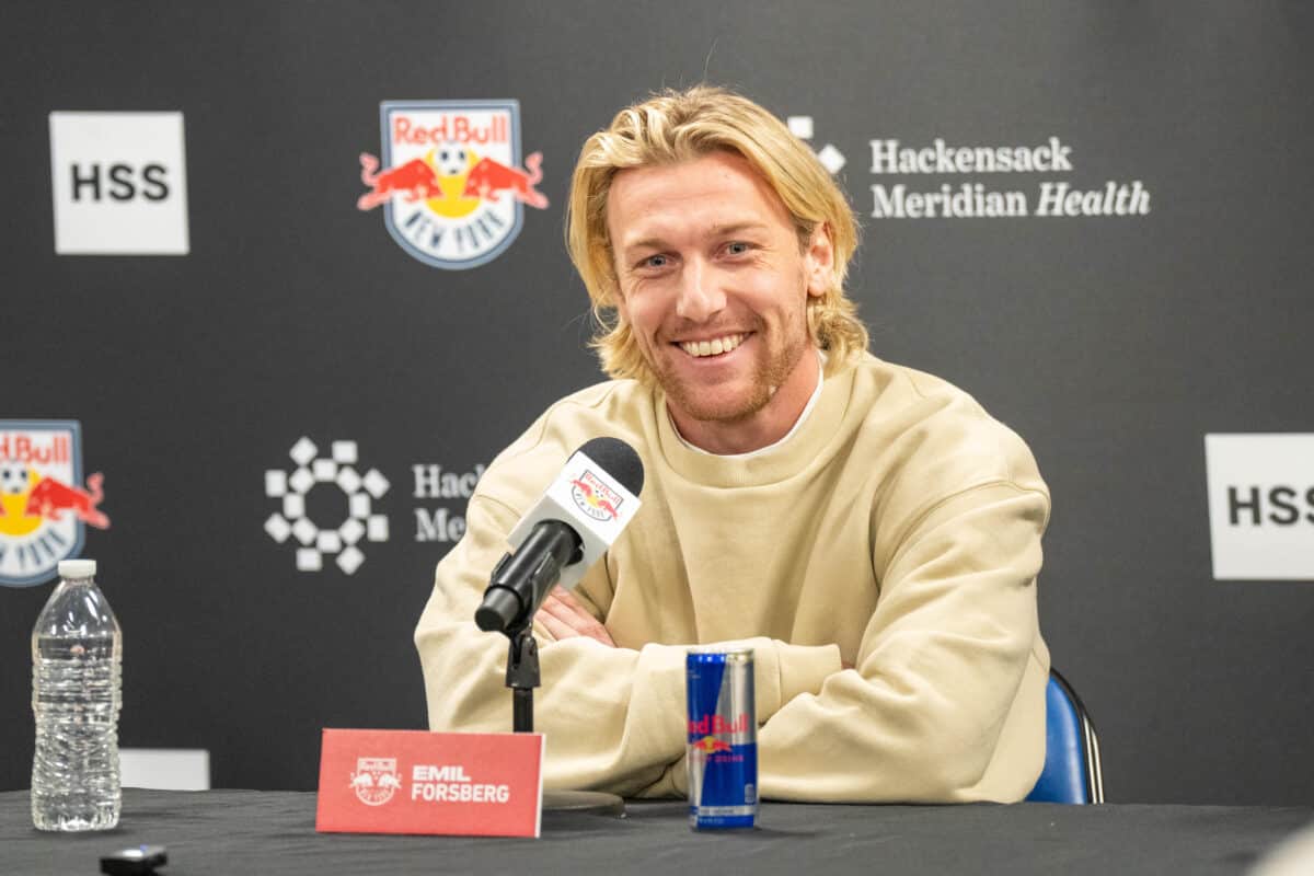 Emil Forsberg ready to lead New York Red Bulls to new heights after