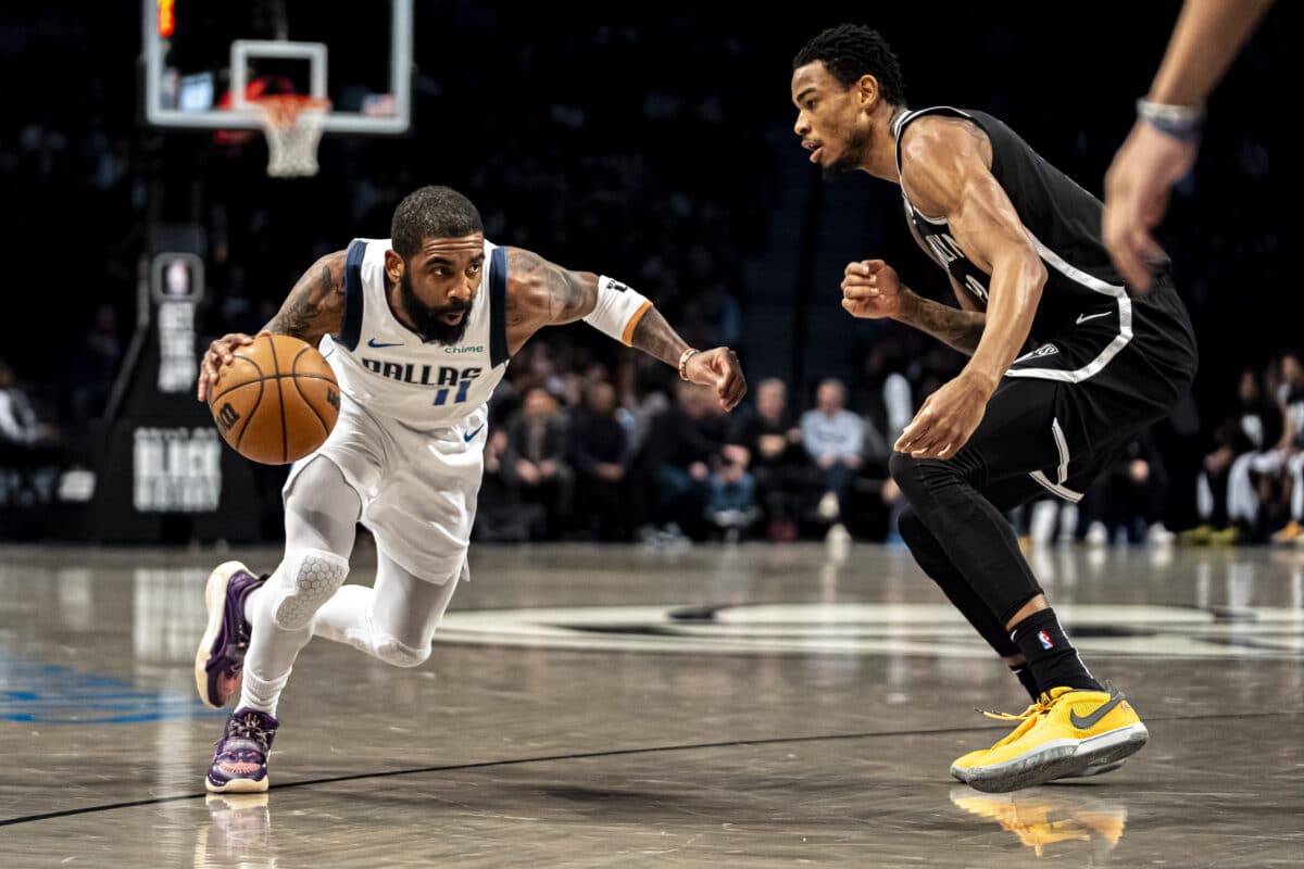 Kyrie Irving Nets mavericks