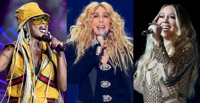 Mary J. Blige, Cher and Mariah Carey