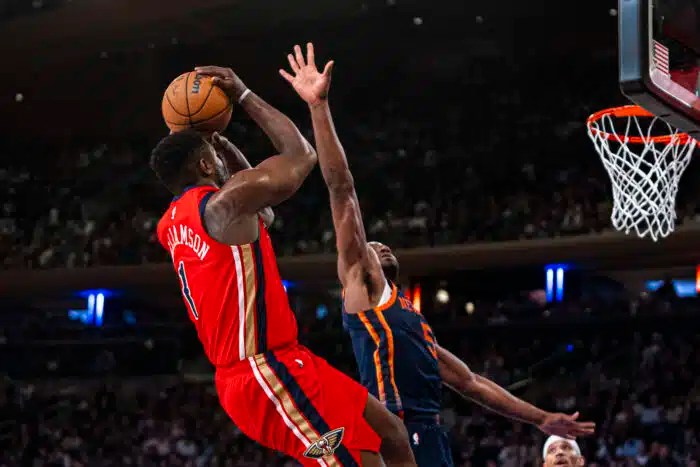 Knicks Hornets Zion Williamson