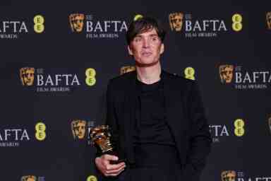 Oppenheimer star Cilian Murphy wins British Film Academy award