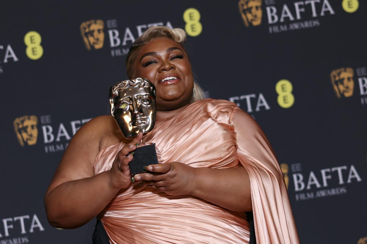 Da'Vine Joy Randolph wins BAFTA award