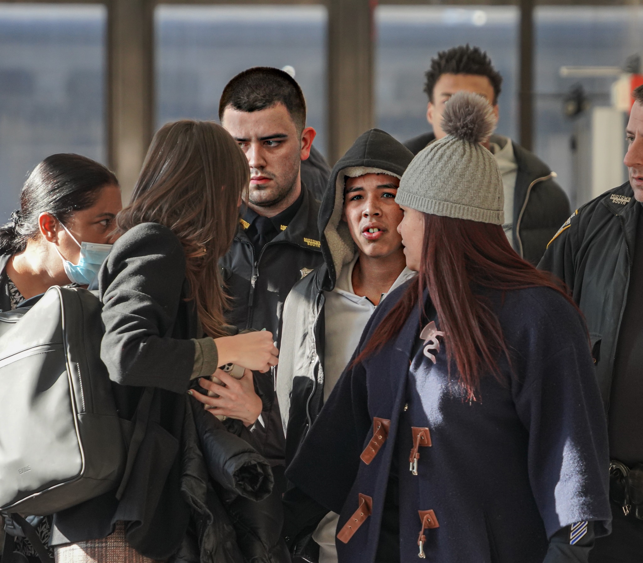 Midtown cop attack: No bail for latest teen arrested for heinous assault that outraged city 7 Madris appeared terrified as he was ushered into the courtroom while flanking attorneys attempted to cover his face