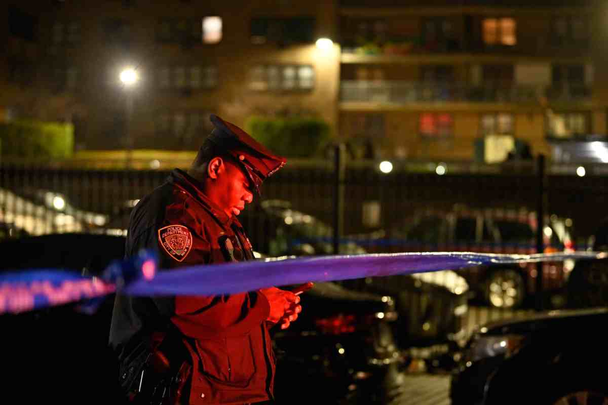 Brooklyn police at scene where man was shot dead near Ebbets Field