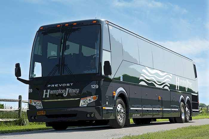 A Hampton Jitney bus