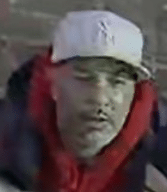 The suspect in the killing of 61-year-old bouncer Laurence Hopkins on Feb. 10.