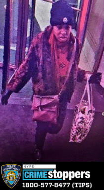 The suspect wanted for an assault at the 34th Street–Herald Square subway station on Tuesday.