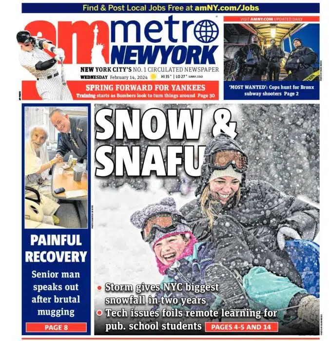 Newspaper cover