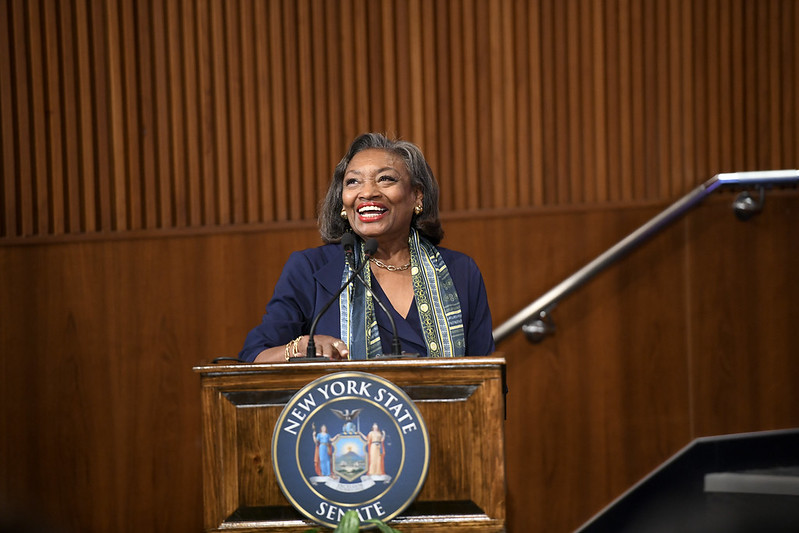 State budget talks: Stewart-Cousins 'hopeful' spending plan will include principles of 'Good Cause' tenant protections 2 State Senate Majority Leader Andrea Stewart-Cousins