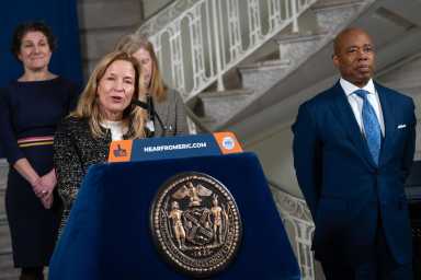 City Parks Department Commissioner Sue Donoghue.