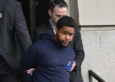 Suspect in cuffs for killing of Jonathan Diller in Queens