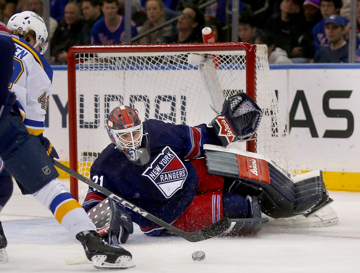 Rangers Blues Igor Shesterkin