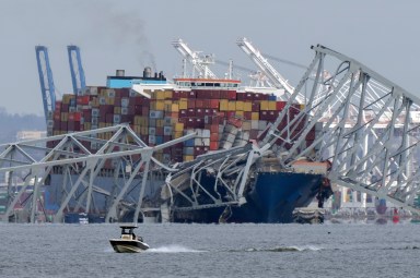 Freighter in Baltimore bridge collapse