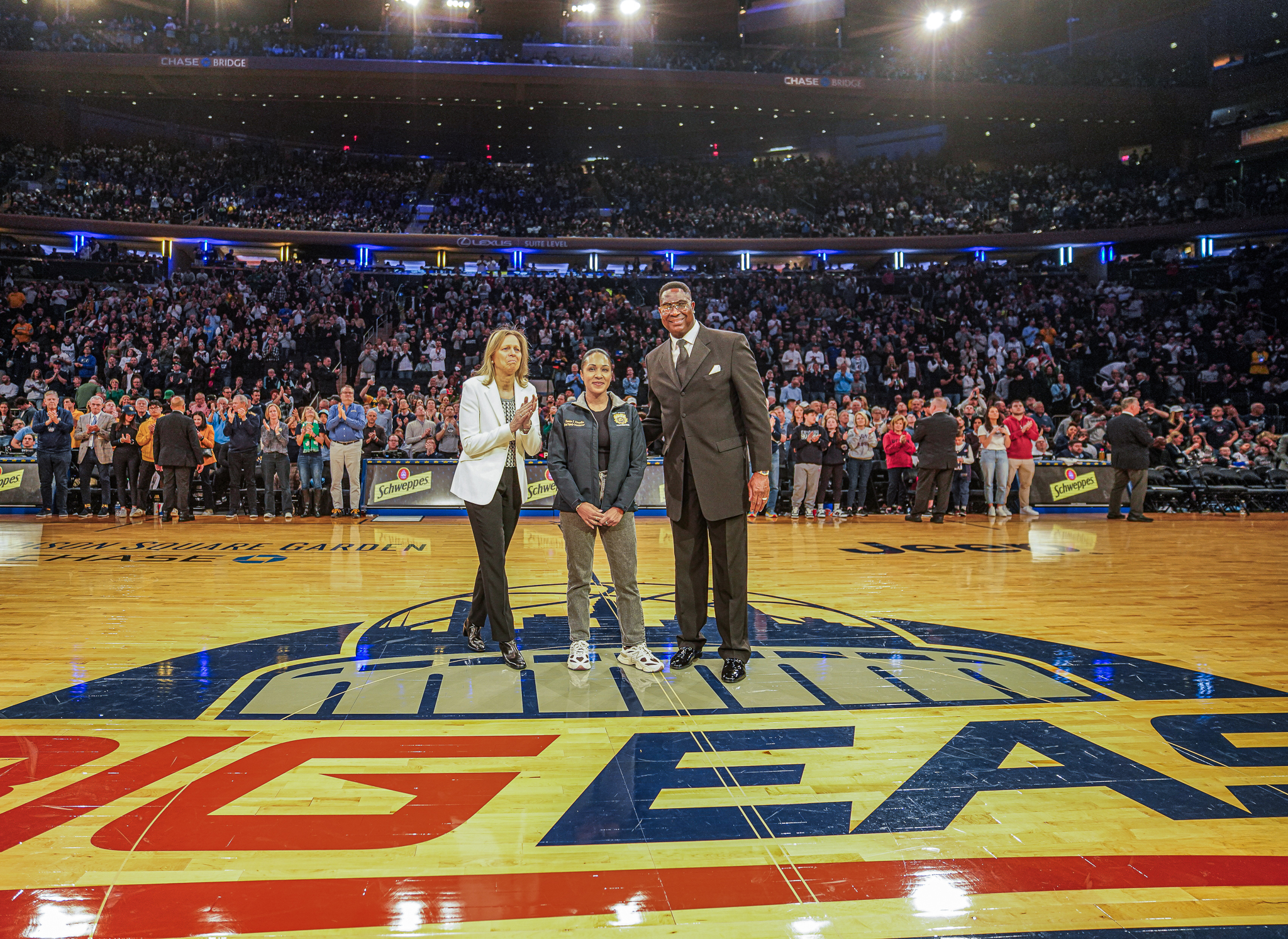 Women’s History Month: Tania Kinsella gets tribute at MSG as NYPD's first deputy commissioner 11 There was so much high energy, it was surreal