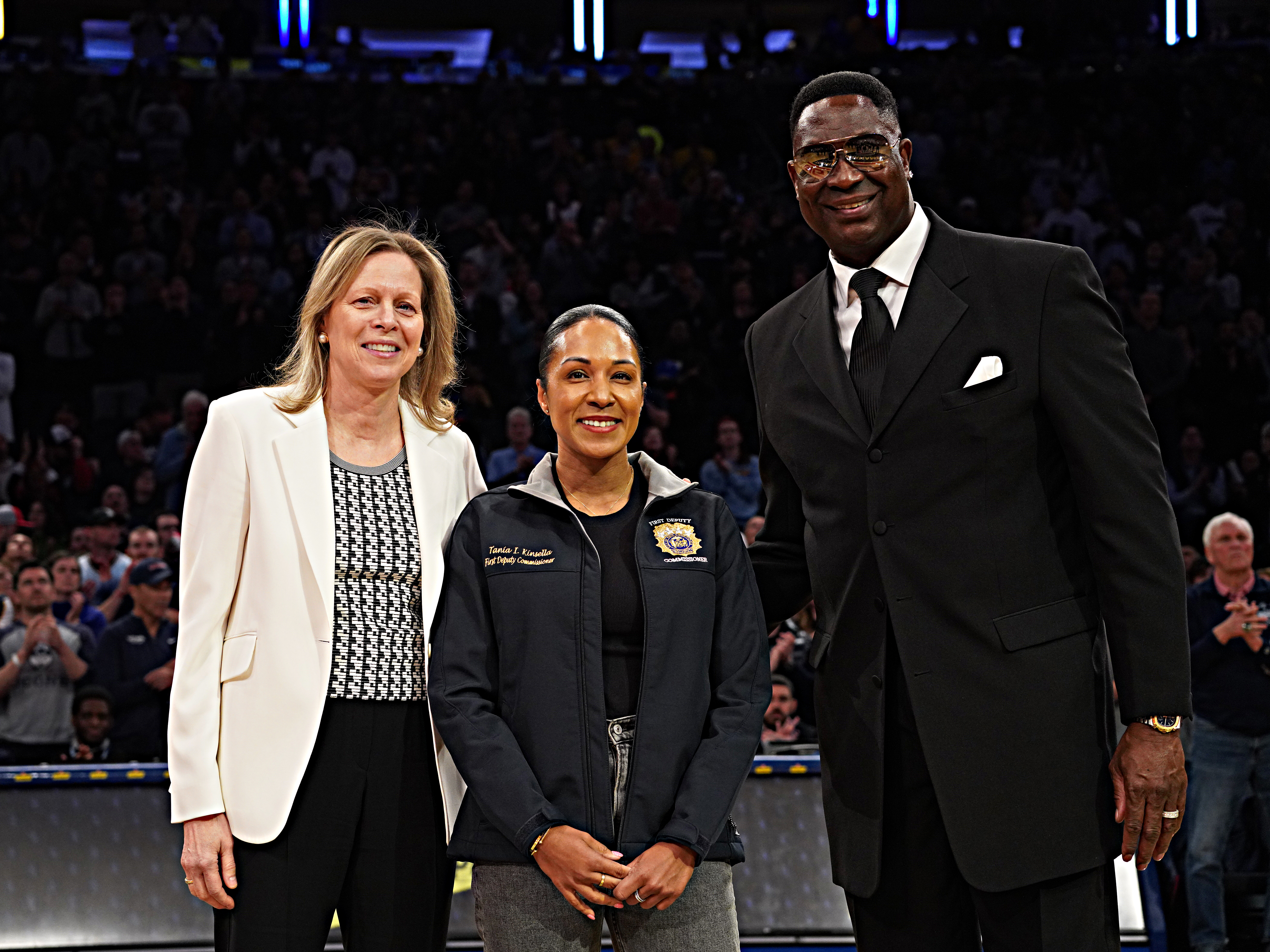 Women’s History Month: Tania Kinsella gets tribute at MSG as NYPD's first deputy commissioner 10 There was so much high energy, it was surreal