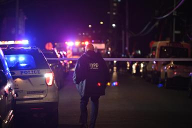 Scene of Queens police shooting