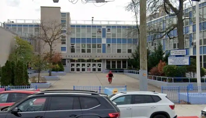 Origins High School in Brooklyn, where antisemitism claims have been made