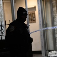 Crime scene in Bronx