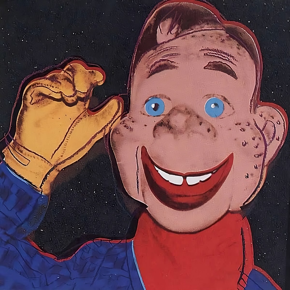 Howdy Doody by Andy Warhol