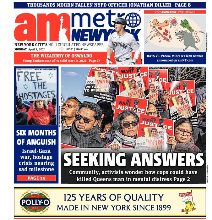 Newspaper cover