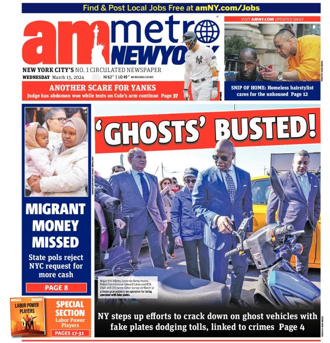 Newspaper cover