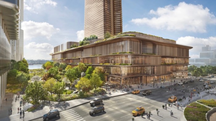 rendering of casino planned at Hudson Yards