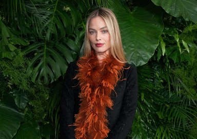 Margot Robbie at Chanel pre-Oscars party 2024