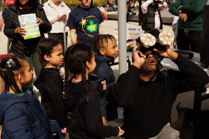 People gather in Roberto Clemente State Park