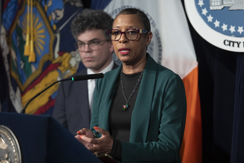 City Council Speaker Adrienne Adams.