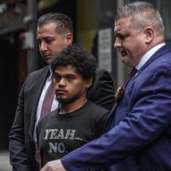 Kips Bay murder suspect escorted by detectives during perp walk