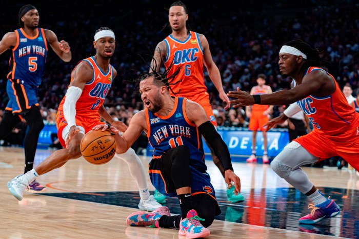Jalen Brunson Knicks Thunder
