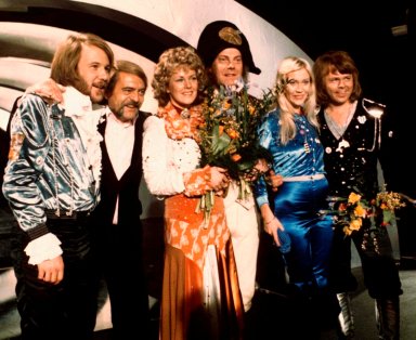 ABBA performs Waterloo