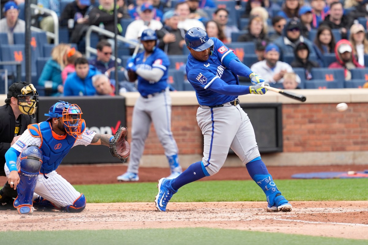 Mets Royals Salvador Perez