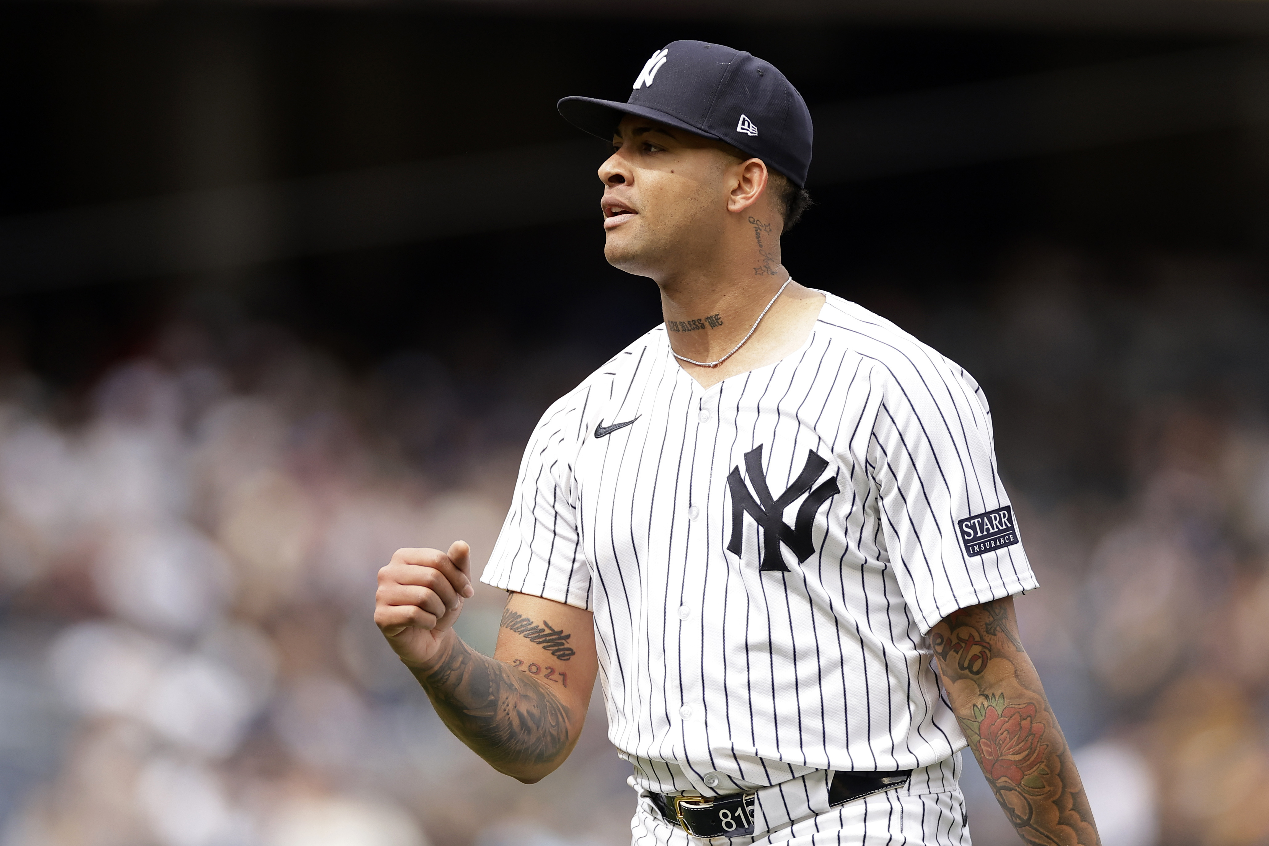 Yankees' Luis Gil on remarkable Cy Young, Rookie of the Year pace in 2024 2 Yankees Luis Gil